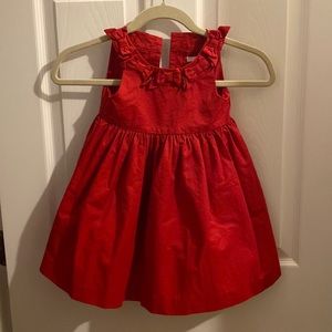 Adorable Janie and Jack red dress